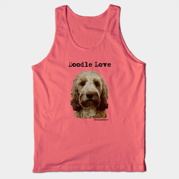 Doodle Dog Love Tank Top by WoofnDoodle 